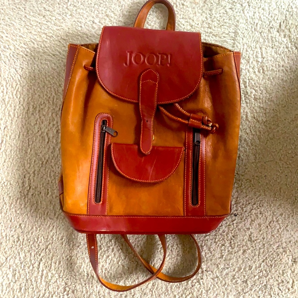 Joop! Vintage Leather Bag Unisex